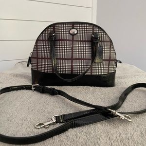 Authentic Coach Glenn plaid purse. Used couple times. Excellent used condition